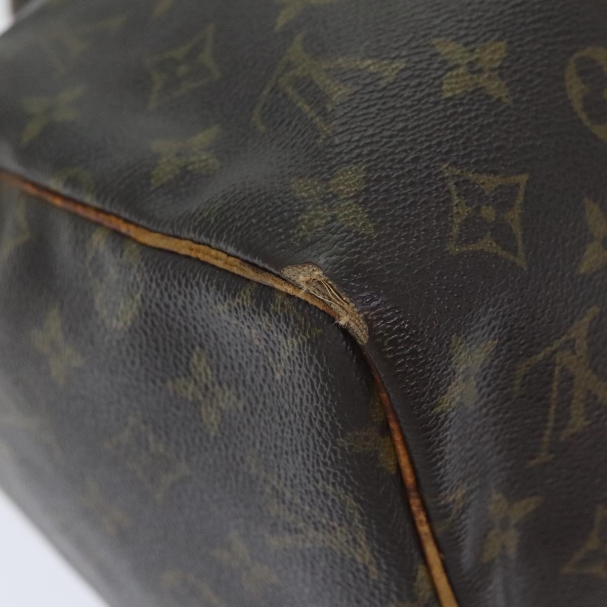 LOUIS VUITTON Monogram Speedy 30 Hand Bag M41526 LV Auth 92613