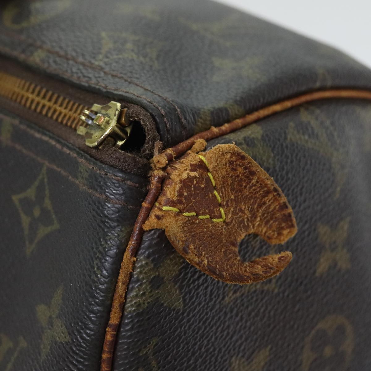 LOUIS VUITTON Monogram Speedy 30 Hand Bag M41526 LV Auth 92613