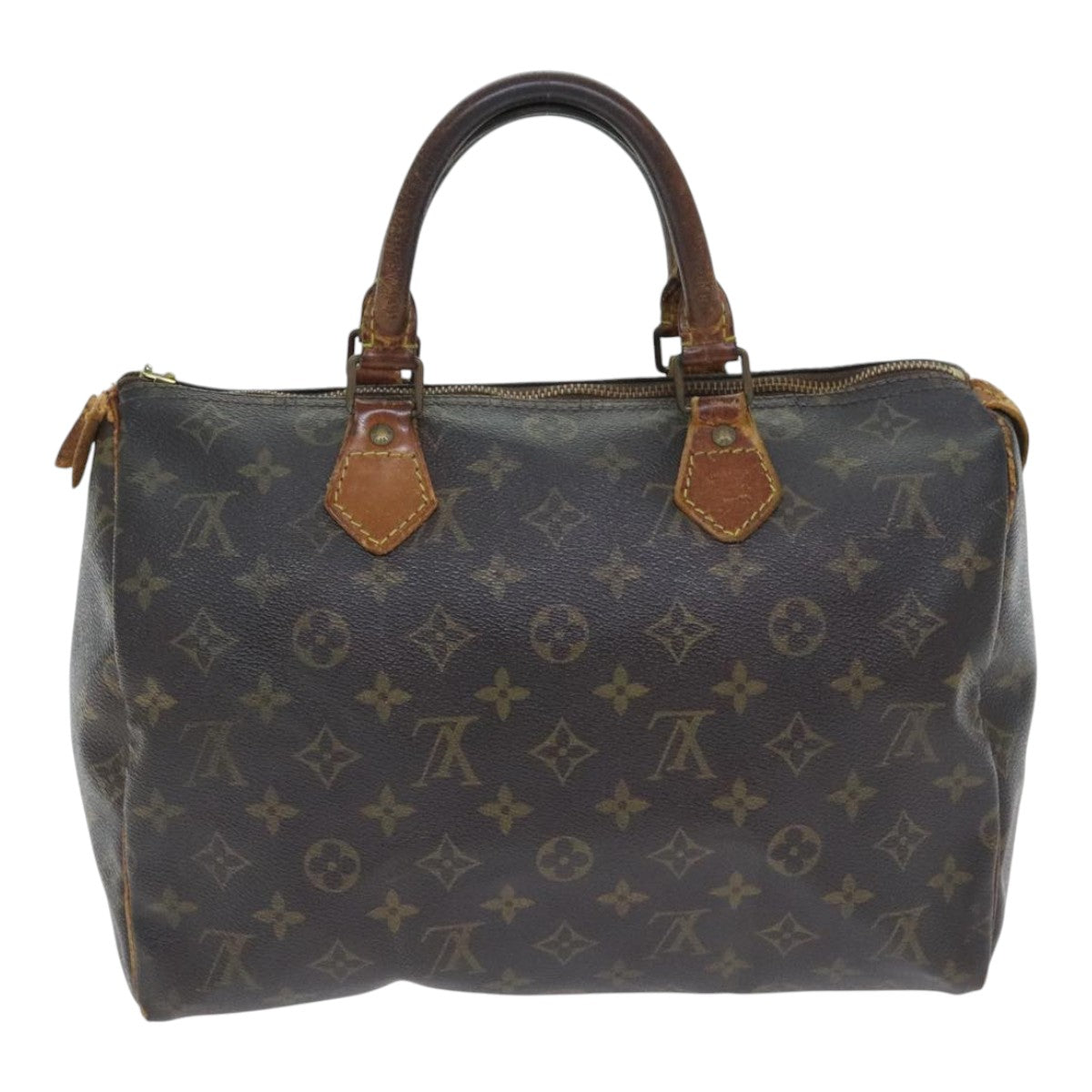 LOUIS VUITTON Monogram Speedy 30 Hand Bag M41526 LV Auth 92613