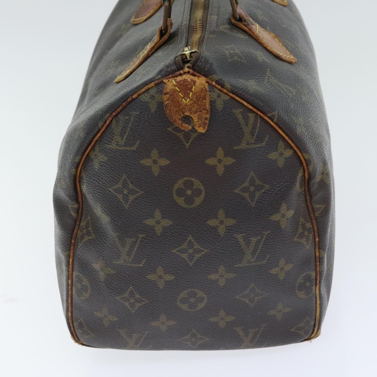 LOUIS VUITTON Monogram Speedy 30 Hand Bag M41526 LV Auth 92613