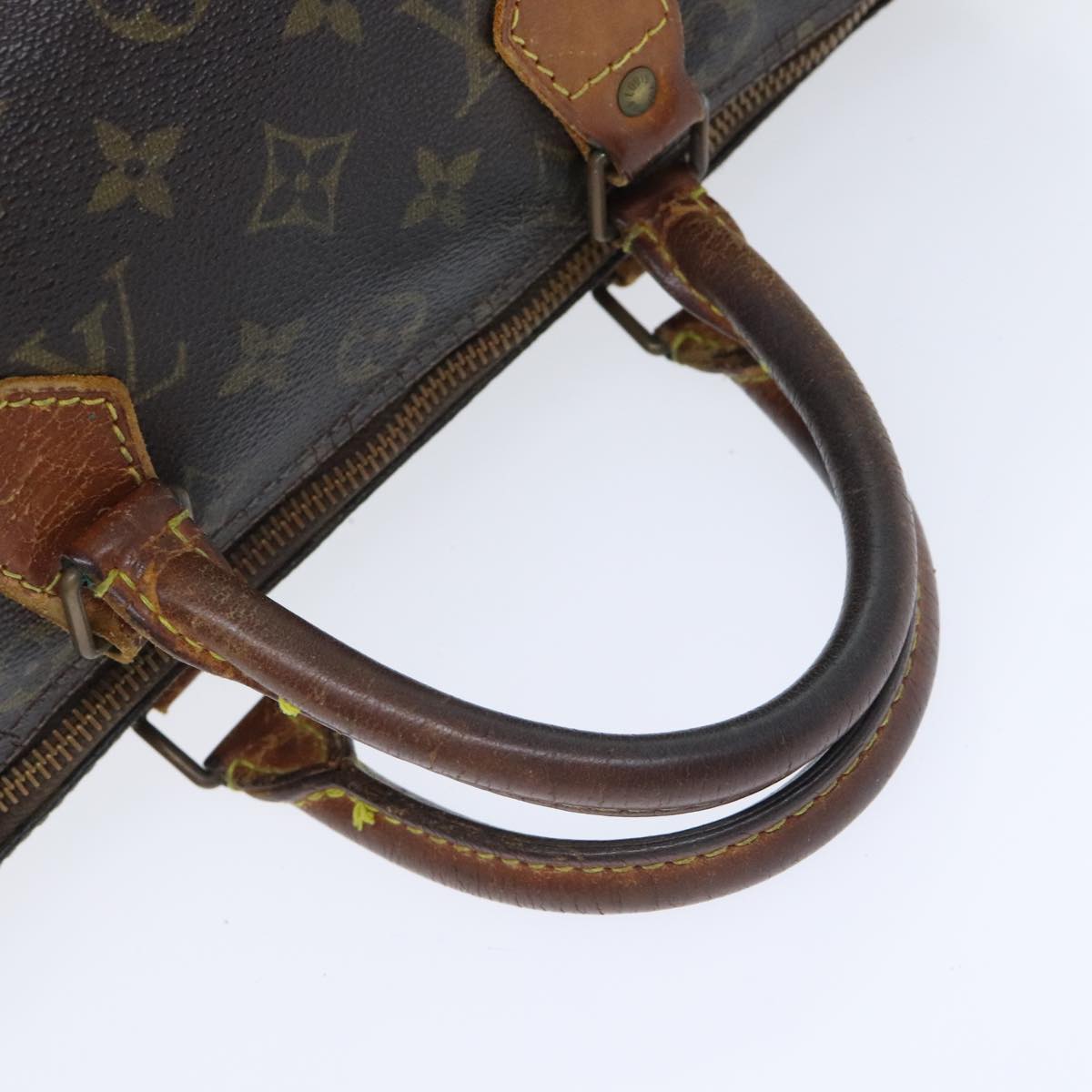 LOUIS VUITTON Monogram Speedy 30 Hand Bag M41526 LV Auth 92613