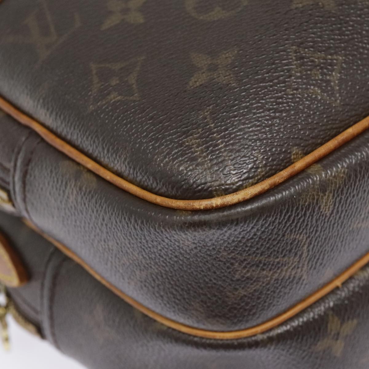 LOUIS VUITTON Monogram Reporter PM Shoulder Bag M45254 LV Auth 92614