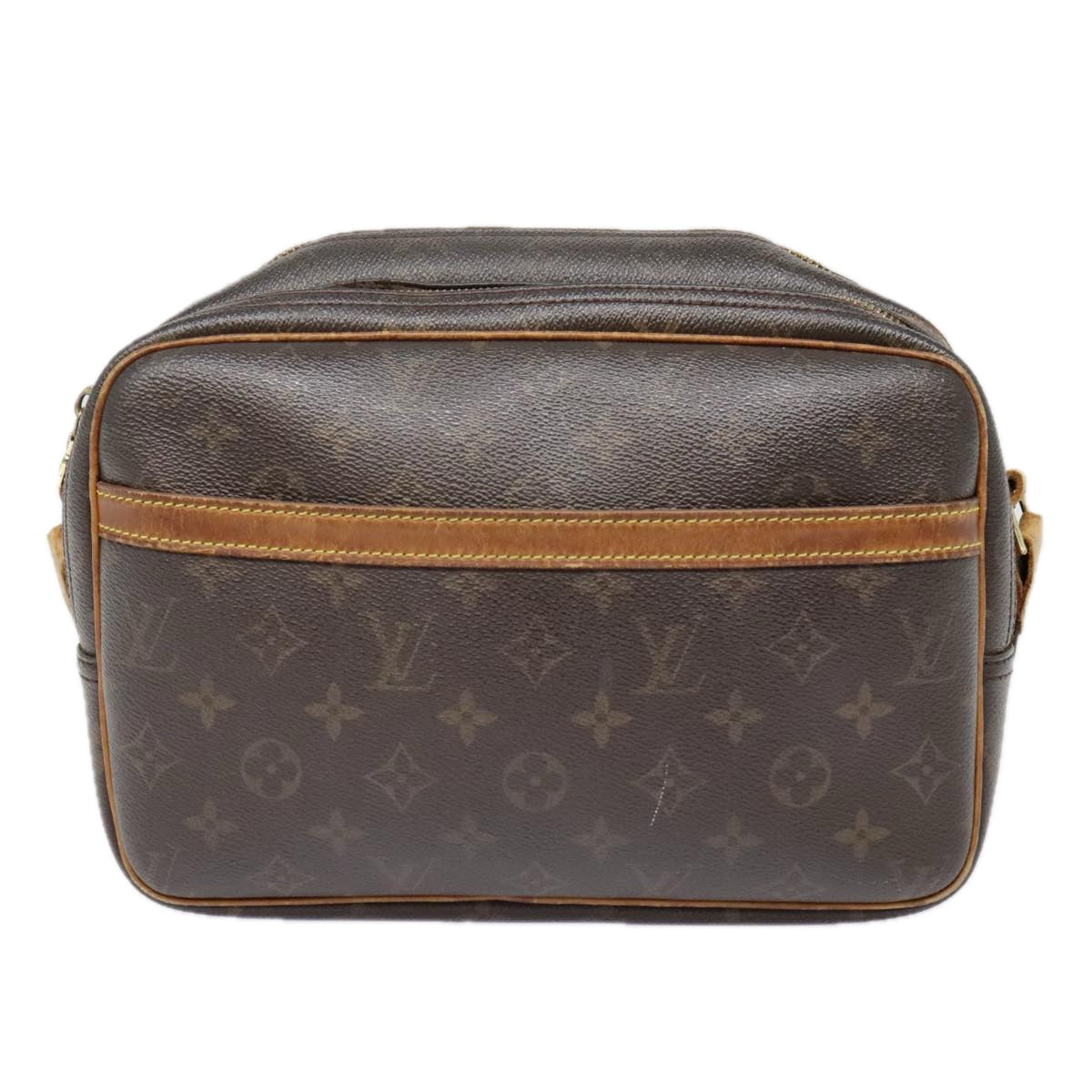 LOUIS VUITTON Monogram Reporter PM Shoulder Bag M45254 LV Auth 92614