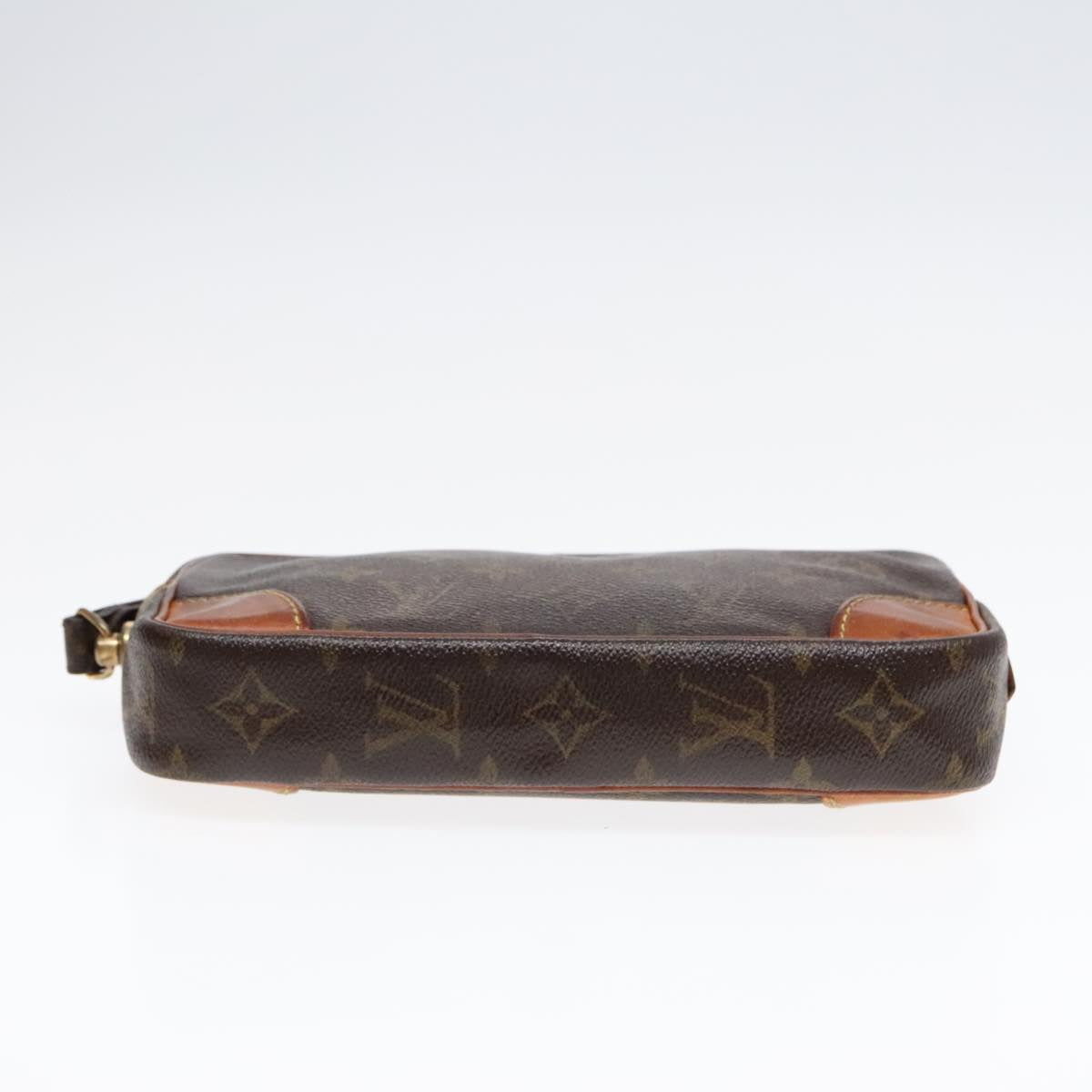 LOUIS VUITTON Monogram Marly Dragonne PM Clutch Bag M51827 LV Auth 92621