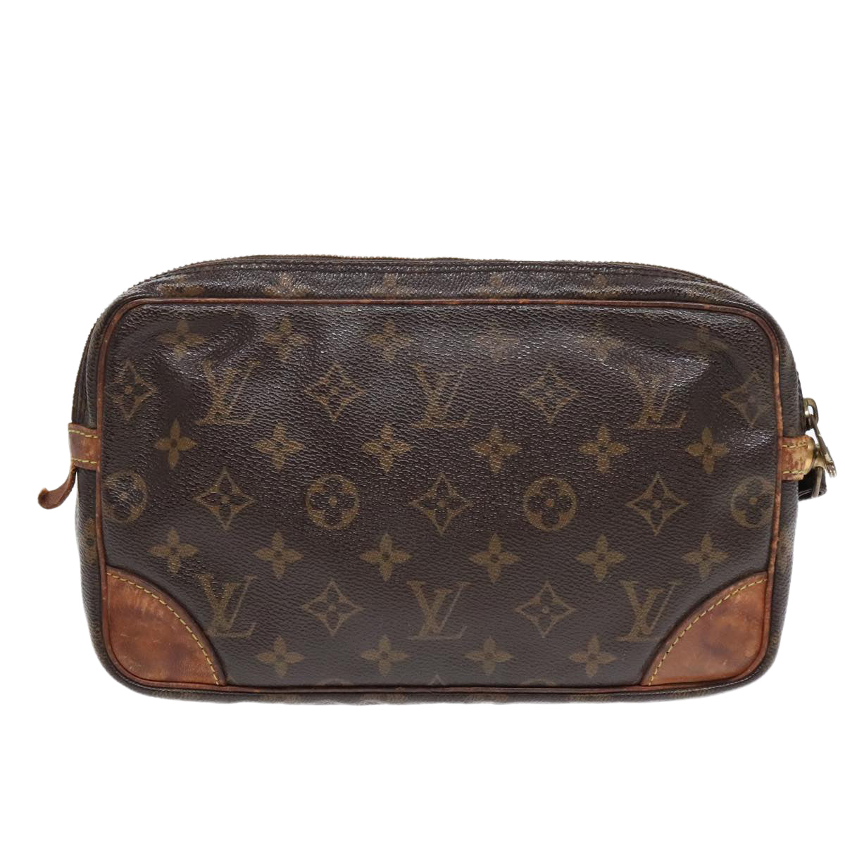 LOUIS VUITTON Monogram Marly Dragonne GM Clutch Bag M51825 LV Auth 92622