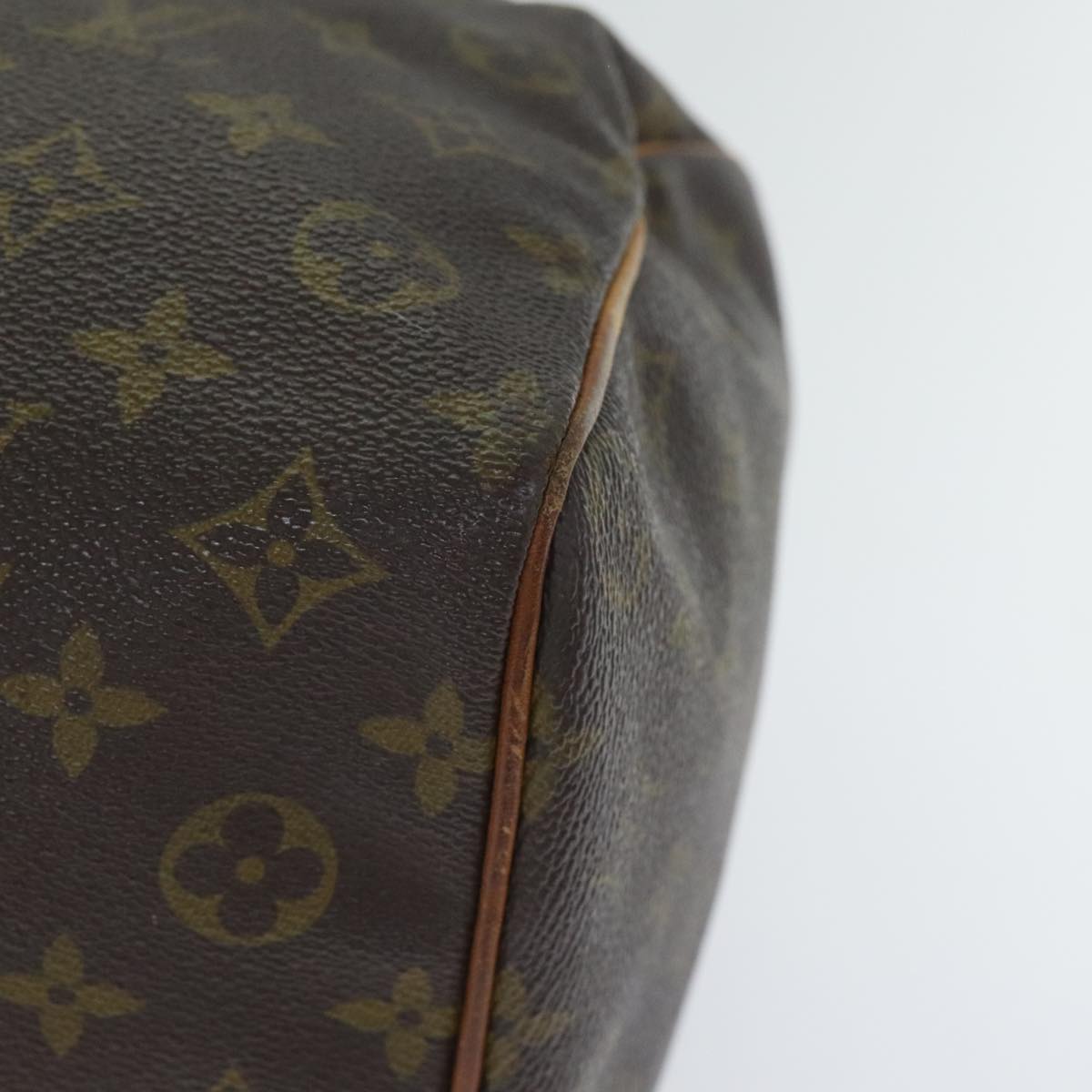 LOUIS VUITTON Monogram Speedy 35 Hand Bag M41524 LV Auth 92626