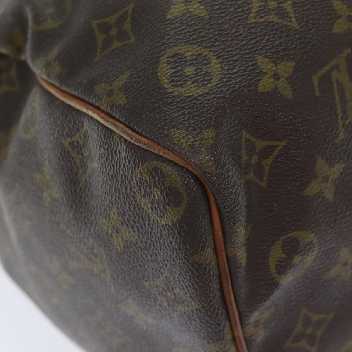 LOUIS VUITTON Monogram Speedy 35 Hand Bag M41524 LV Auth 92626