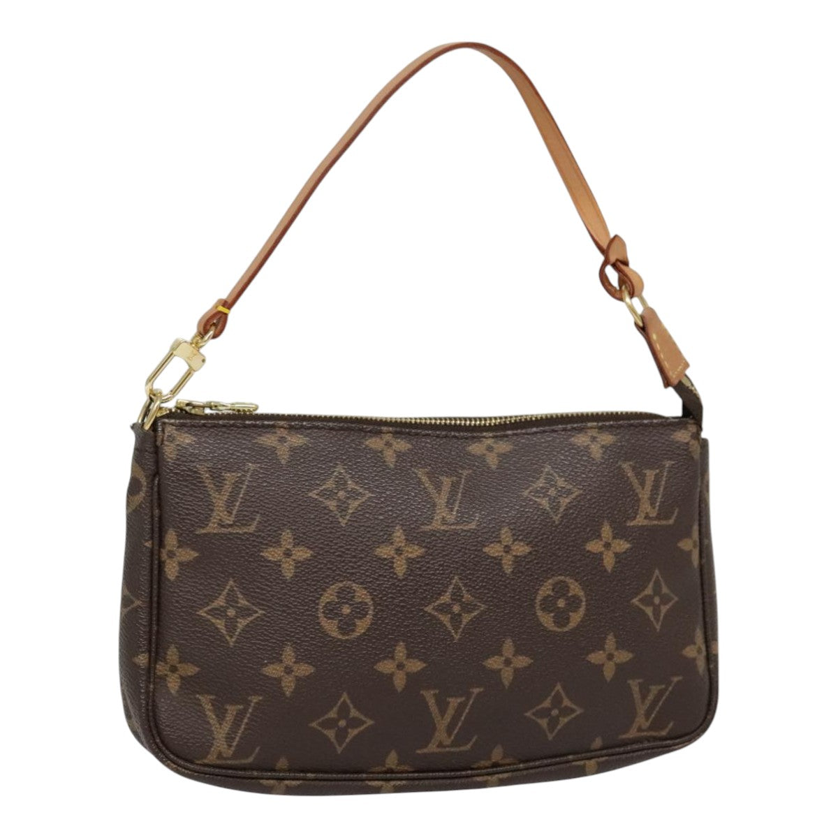 LOUIS VUITTON Monogram Pochette Accessoires Pouch M51980 LV Auth 92631