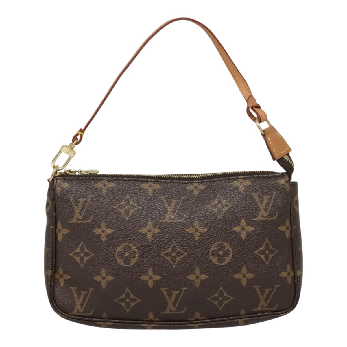 LOUIS VUITTON Monogram Pochette Accessoires Pouch M51980 LV Auth 92631