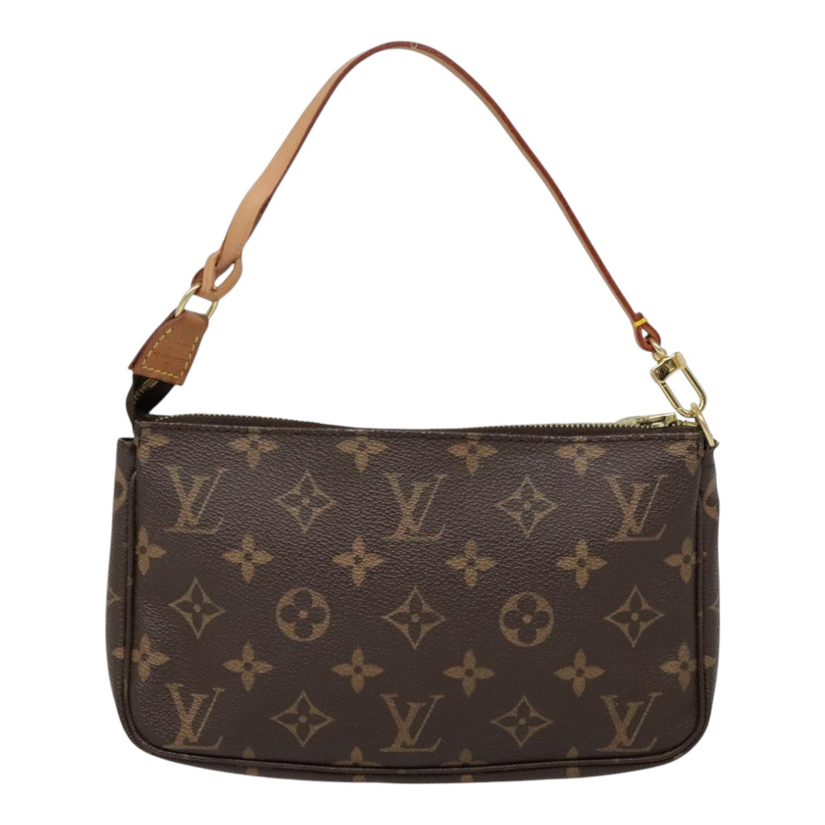 LOUIS VUITTON Monogram Pochette Accessoires Pouch M51980 LV Auth 92631