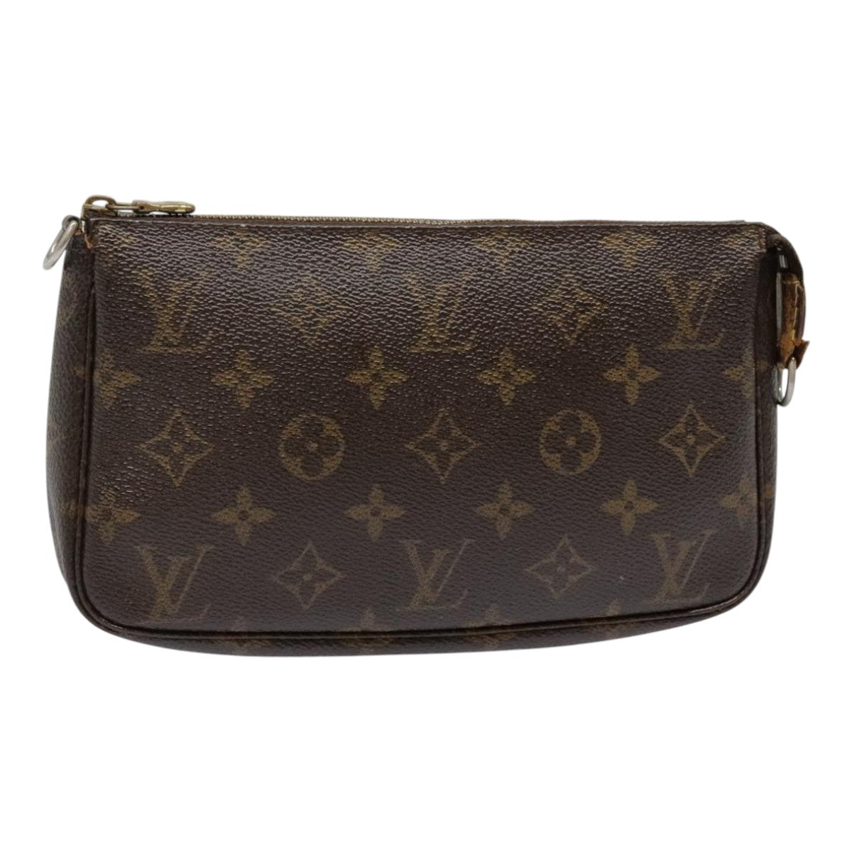 LOUIS VUITTON Monogram Pochette Accessoires Pouch M51980 LV Auth 92706