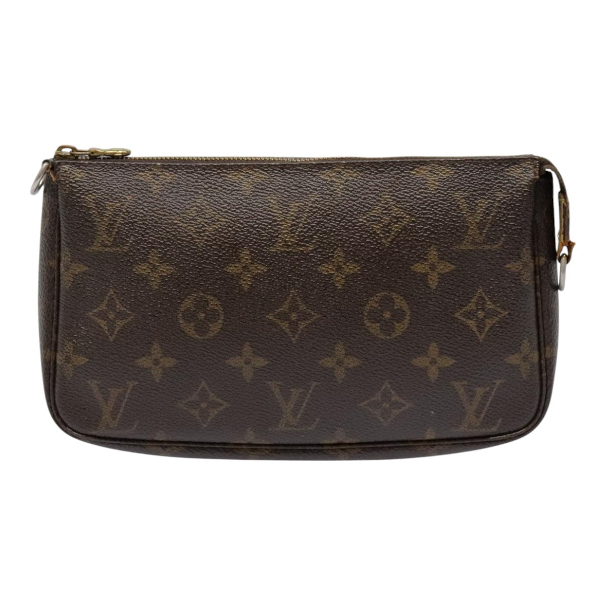 LOUIS VUITTON Monogram Pochette Accessoires Pouch M51980 LV Auth 92706