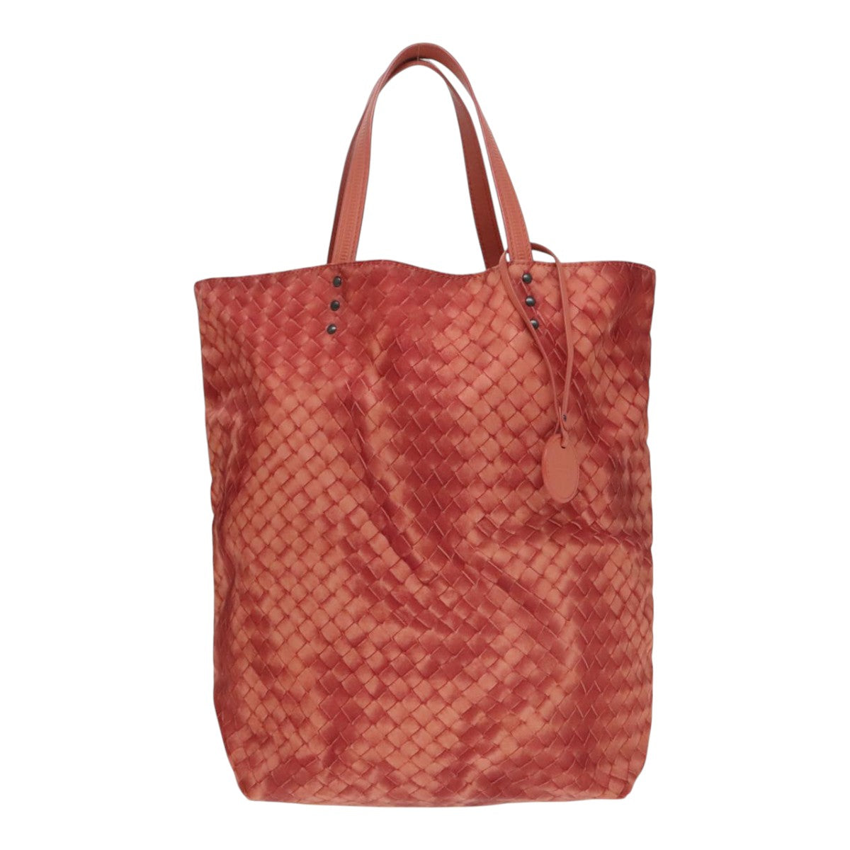 BOTTEGA VENETA Tote Bag Nylon Orange Auth 92721