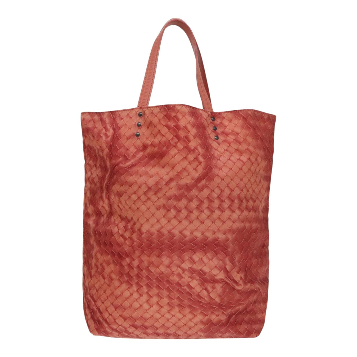 BOTTEGA VENETA Tote Bag Nylon Orange Auth 92721