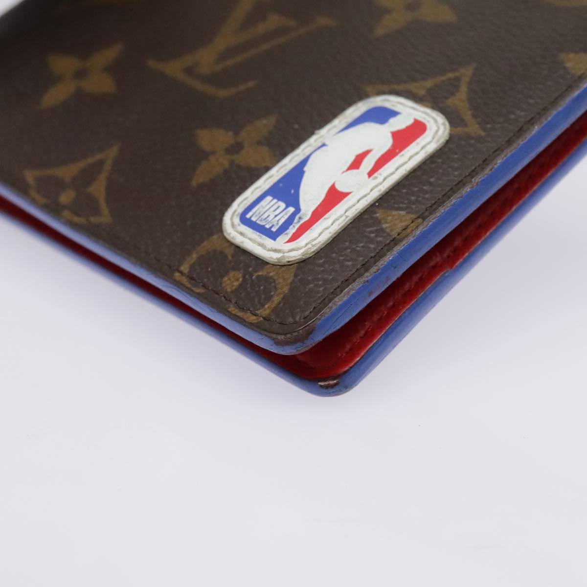 LOUIS VUITTON Monogram NBA Portefeuille Multipull Bifold M80105 LV Auth 92729