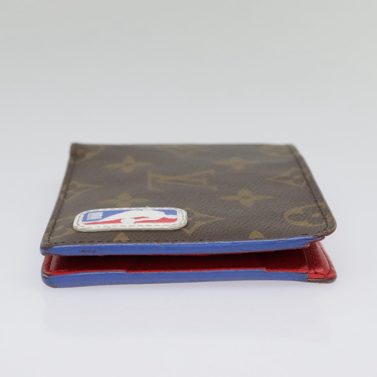 LOUIS VUITTON Monogram NBA Portefeuille Multipull Bifold M80105 LV Auth 92729