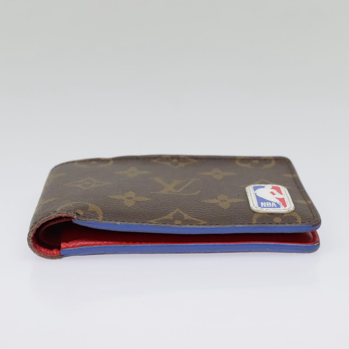 LOUIS VUITTON Monogram NBA Portefeuille Multipull Bifold M80105 LV Auth 92729