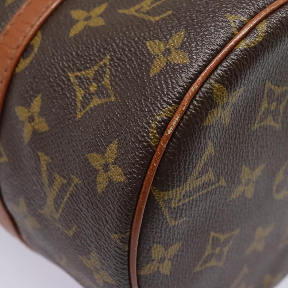 LOUIS VUITTON Monogram Papillon 30 Hand Bag M51385 LV Auth 92730