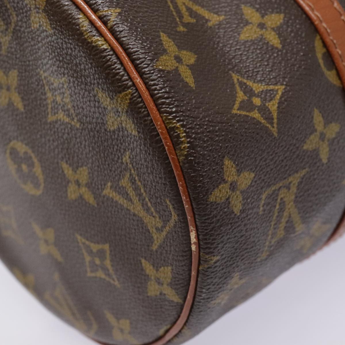 LOUIS VUITTON Monogram Papillon 30 Hand Bag M51385 LV Auth 92730