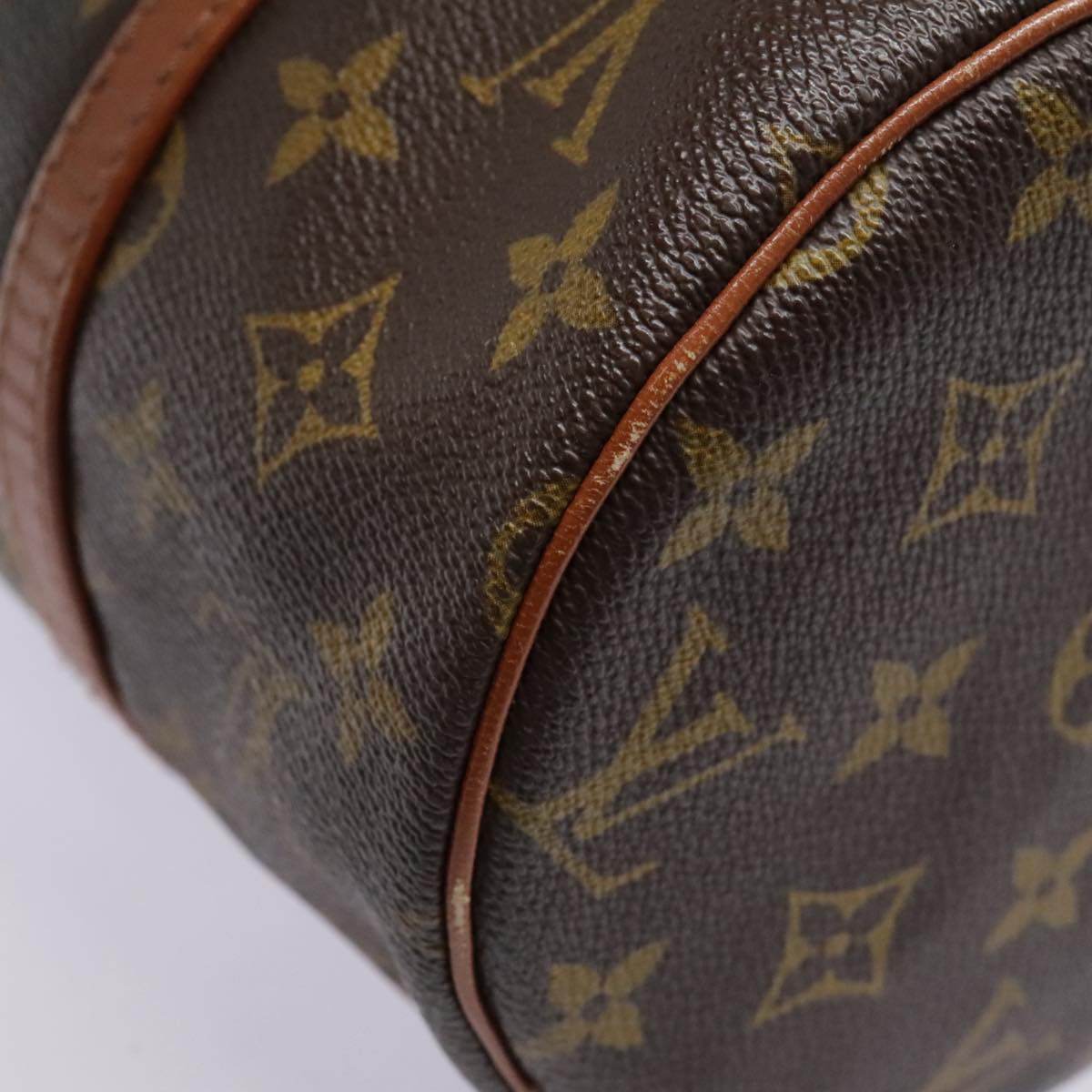 LOUIS VUITTON Monogram Papillon 30 Hand Bag M51385 LV Auth 92730