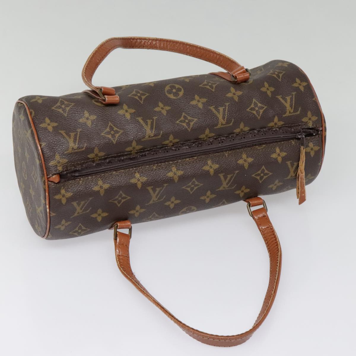 LOUIS VUITTON Monogram Papillon 30 Hand Bag M51385 LV Auth 92730