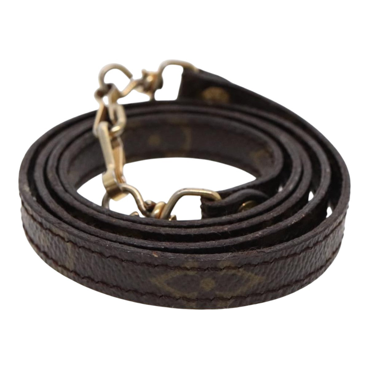 LOUIS VUITTON Monogram Shoulder Strap Vintage 34.3"""" LV Auth 92746