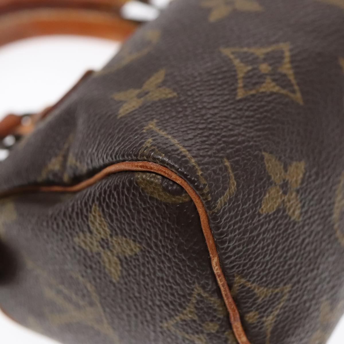 LOUIS VUITTON Monogram Mini Speedy Hand Bag M41534 LV Auth 92769