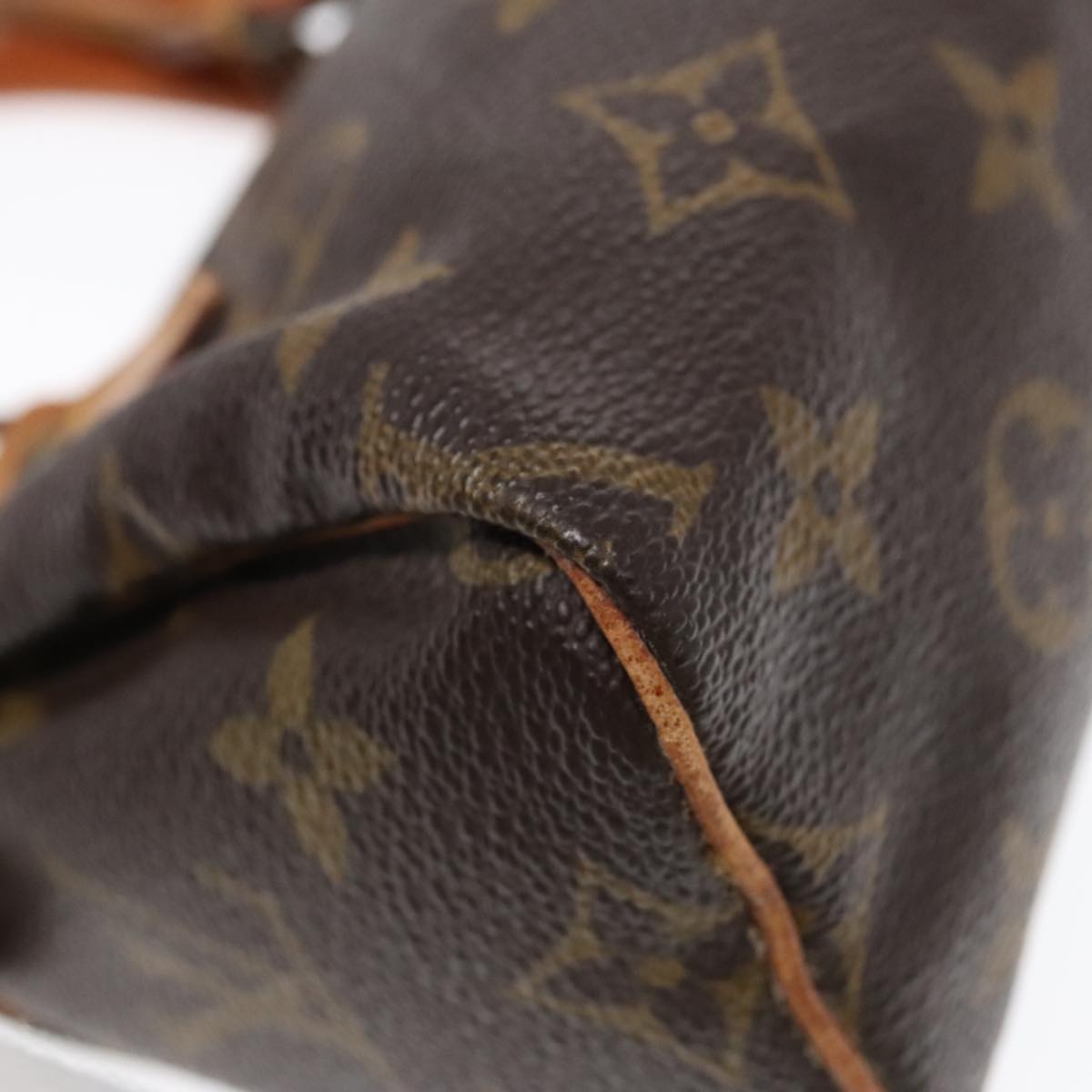 LOUIS VUITTON Monogram Mini Speedy Hand Bag M41534 LV Auth 92769