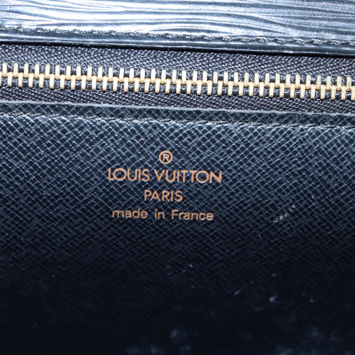 LOUIS VUITTON Epi Monceau 28 Hand Bag Black M52122 LV Auth 92774