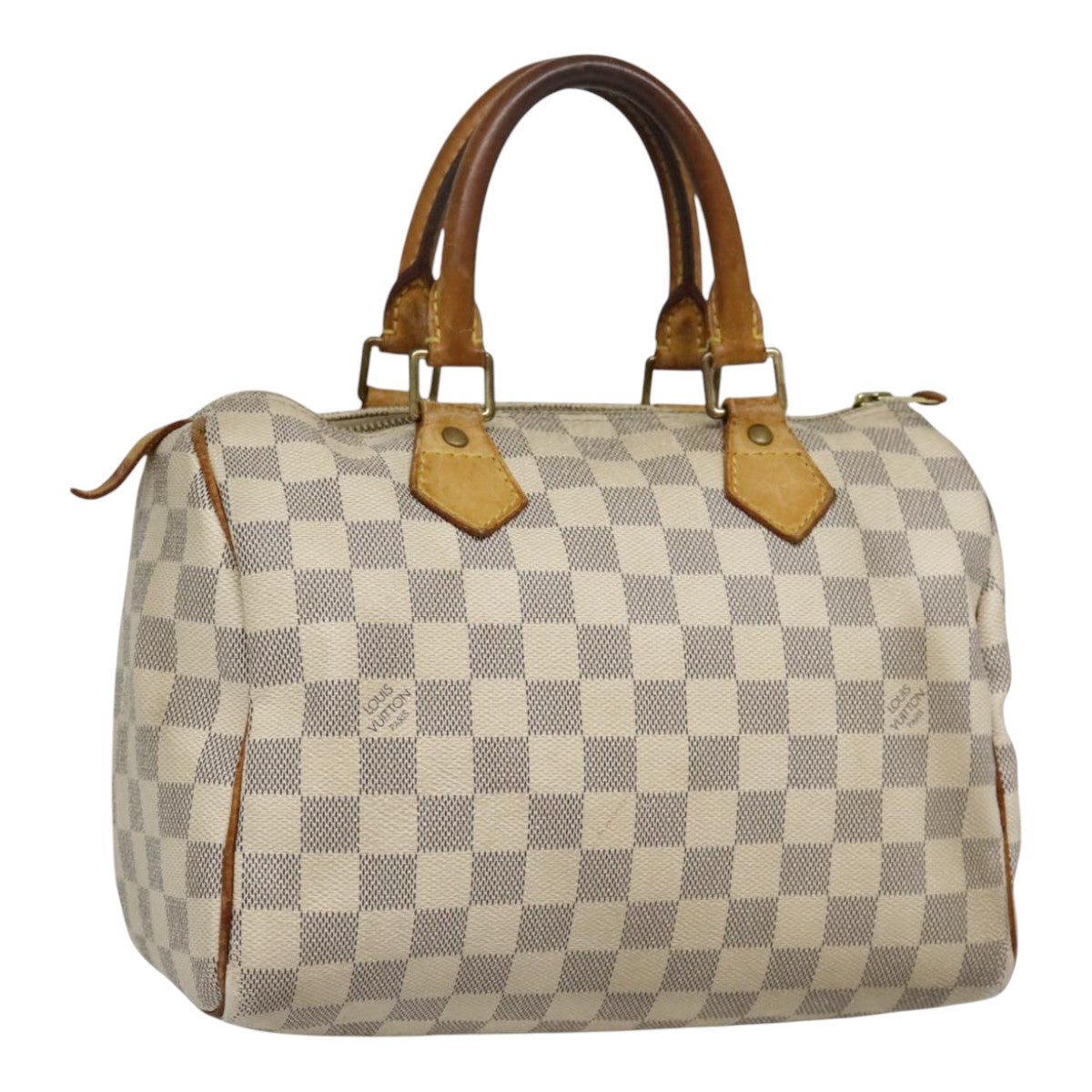 LOUIS VUITTON Damier Azur Speedy 25 Hand Bag N41534 LV Auth 92777