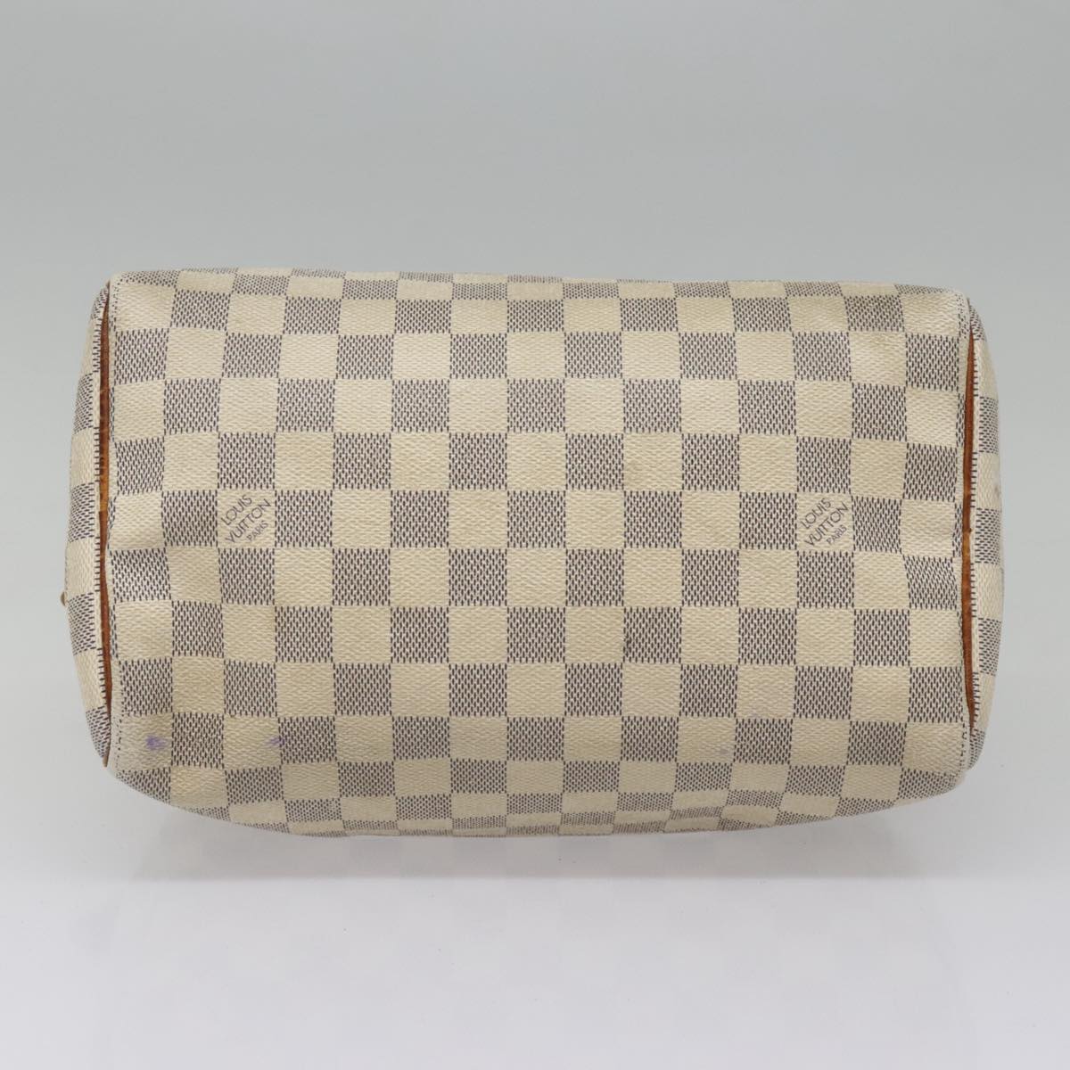 LOUIS VUITTON Damier Azur Speedy 25 Hand Bag N41534 LV Auth 92777