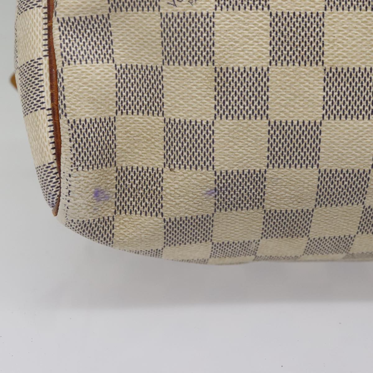 LOUIS VUITTON Damier Azur Speedy 25 Hand Bag N41534 LV Auth 92777