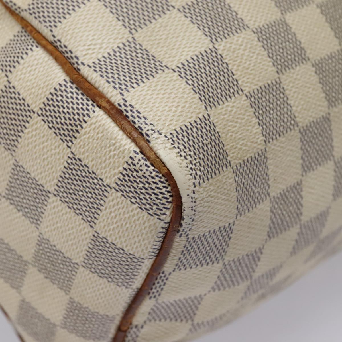 LOUIS VUITTON Damier Azur Speedy 25 Hand Bag N41534 LV Auth 92777