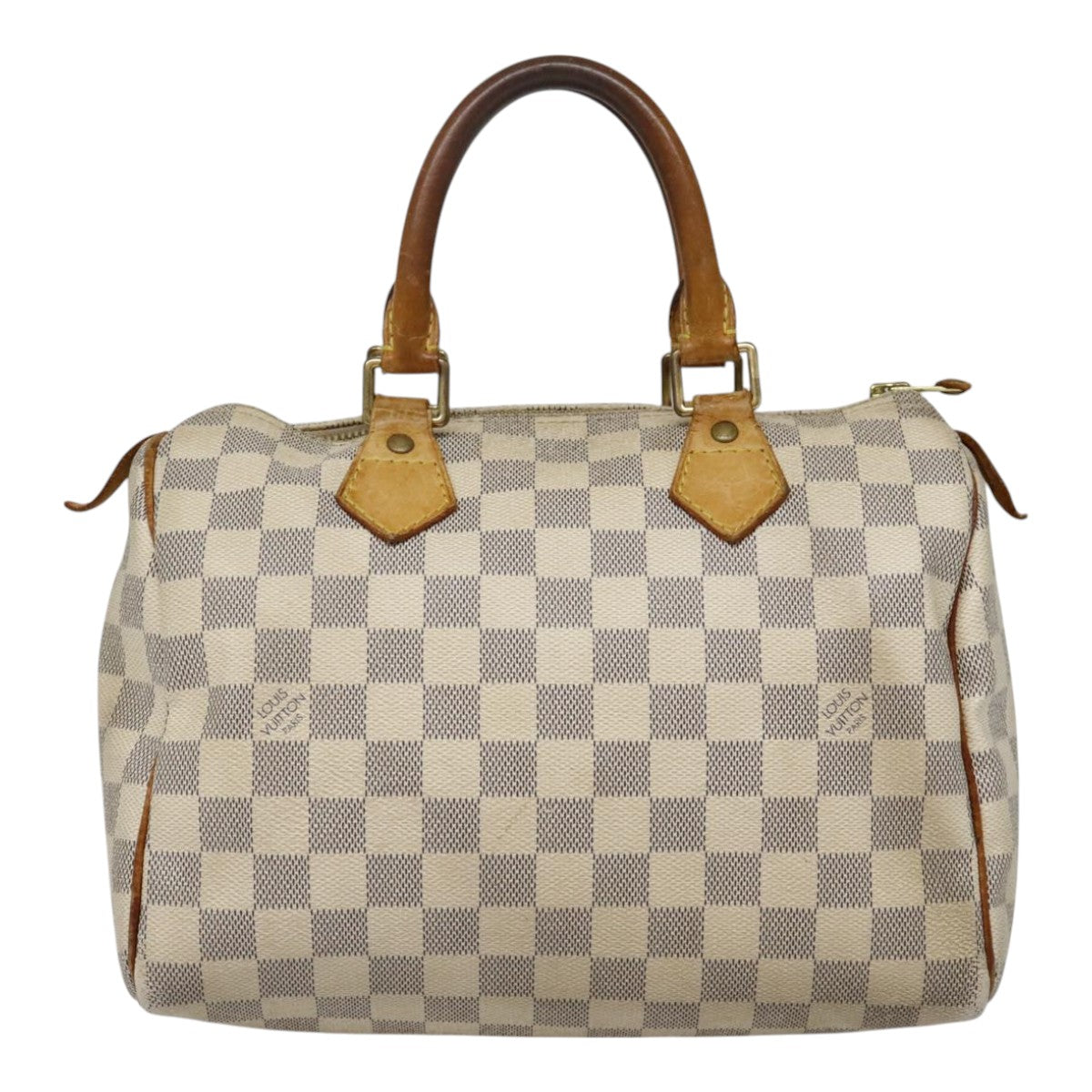 LOUIS VUITTON Damier Azur Speedy 25 Hand Bag N41534 LV Auth 92777