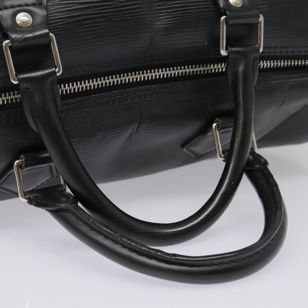 LOUIS VUITTON Epi Speedy 30 Hand Bag Noir Black M43002 LV Auth 92784