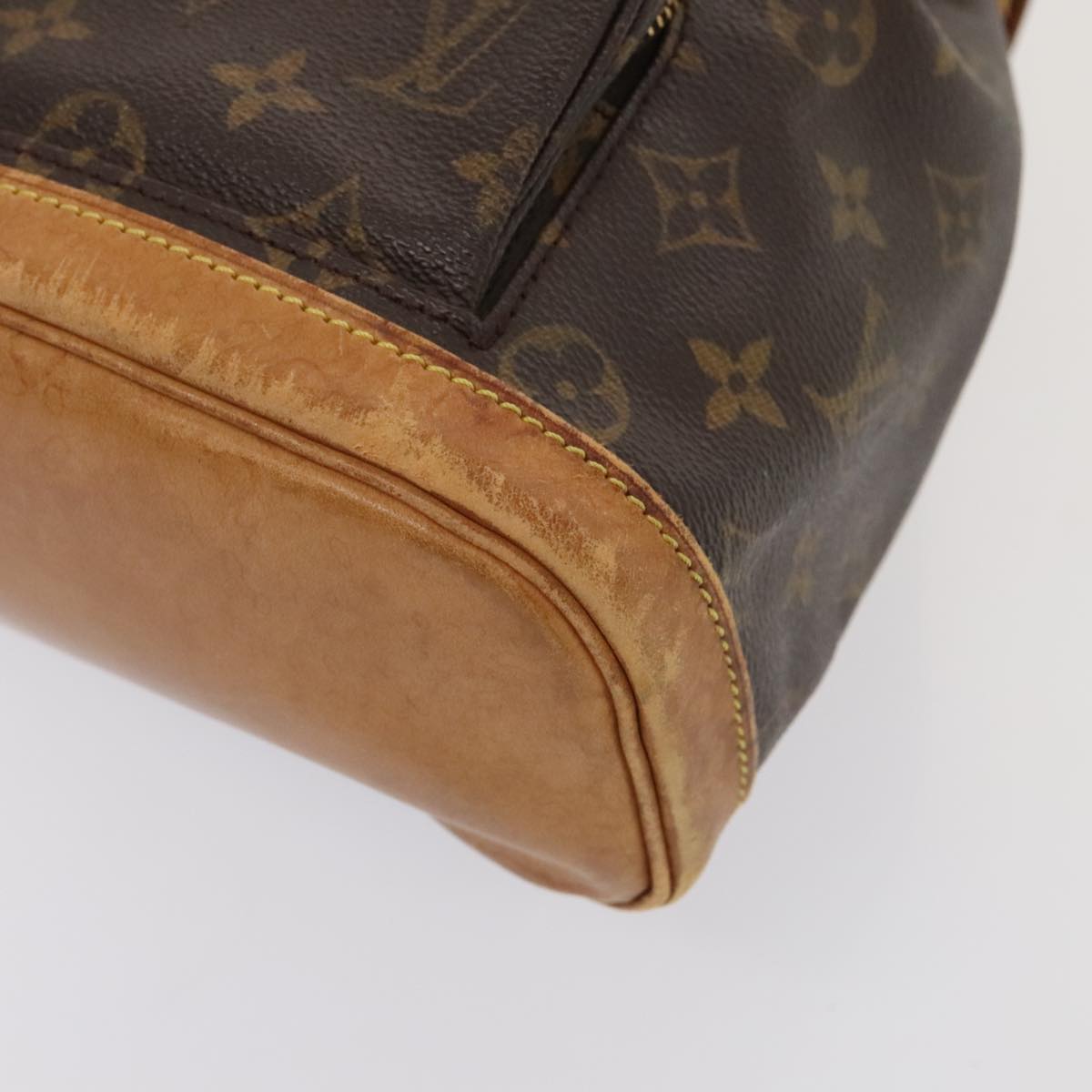 LOUIS VUITTON Monogram Montsouris PM Backpack M51137 LV Auth 92791