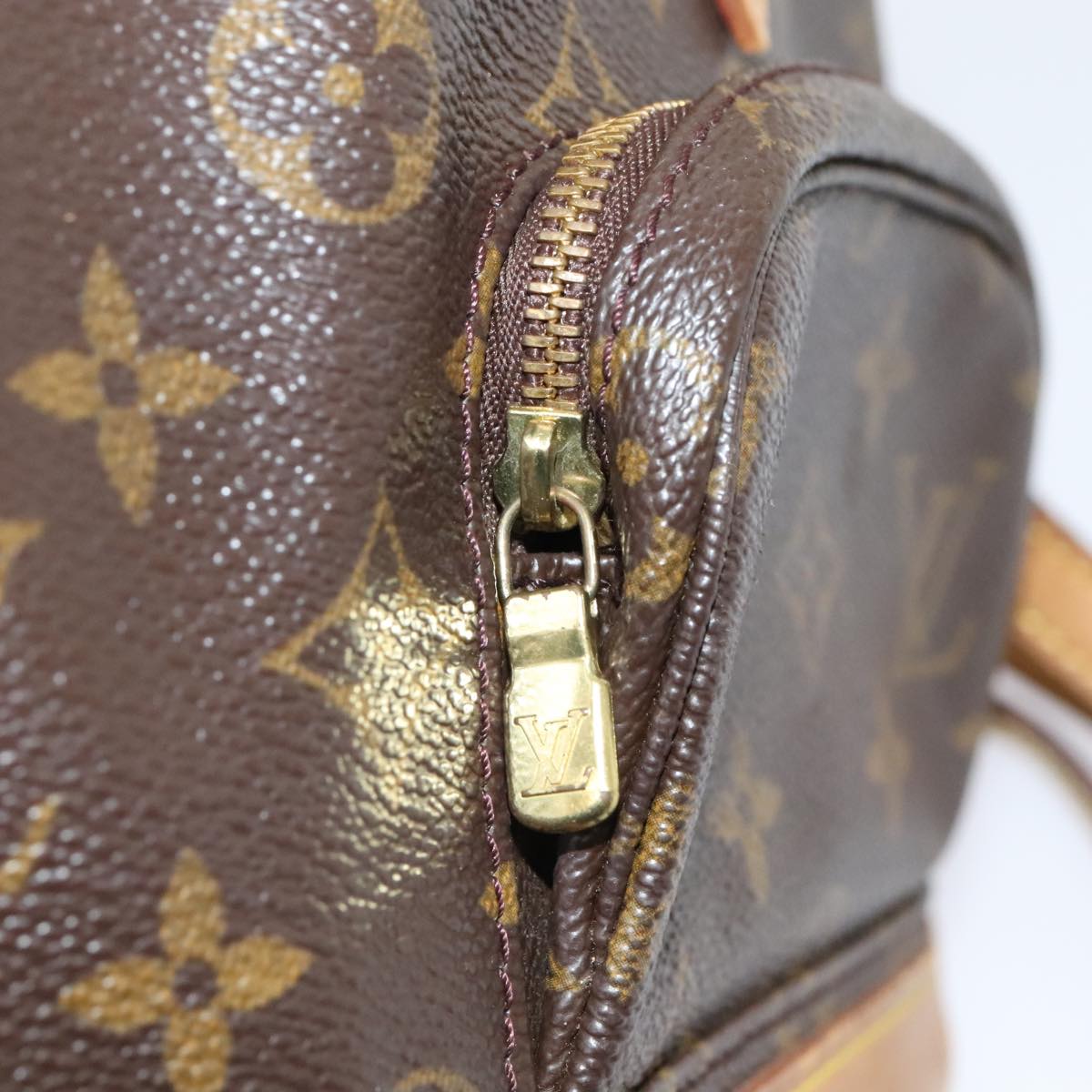 LOUIS VUITTON Monogram Montsouris PM Backpack M51137 LV Auth 92791