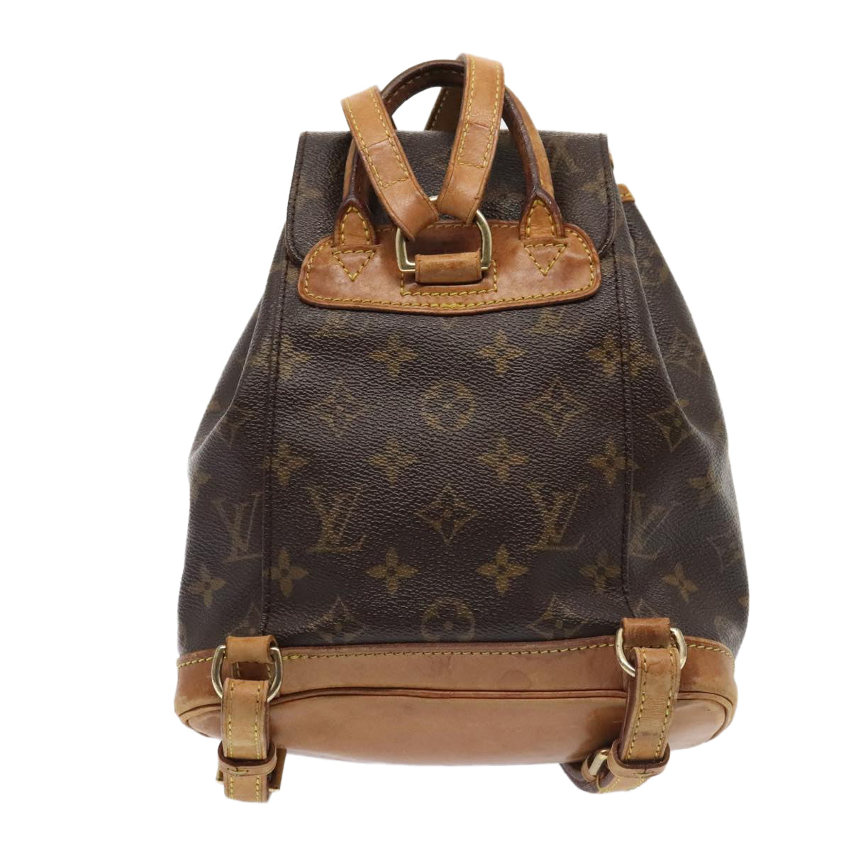 LOUIS VUITTON Monogram Montsouris PM Backpack M51137 LV Auth 92791