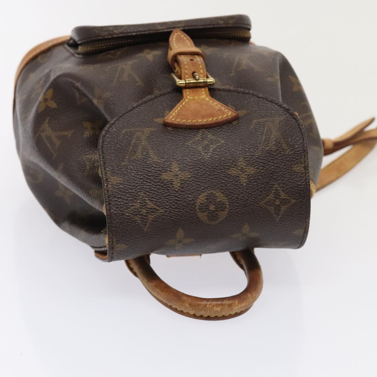 LOUIS VUITTON Monogram Montsouris PM Backpack M51137 LV Auth 92791