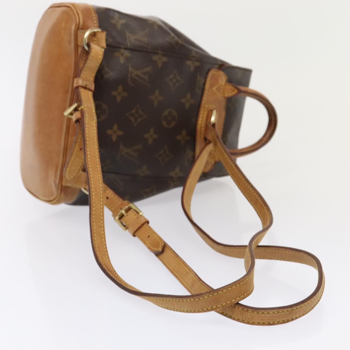 LOUIS VUITTON Monogram Montsouris PM Backpack M51137 LV Auth 92791