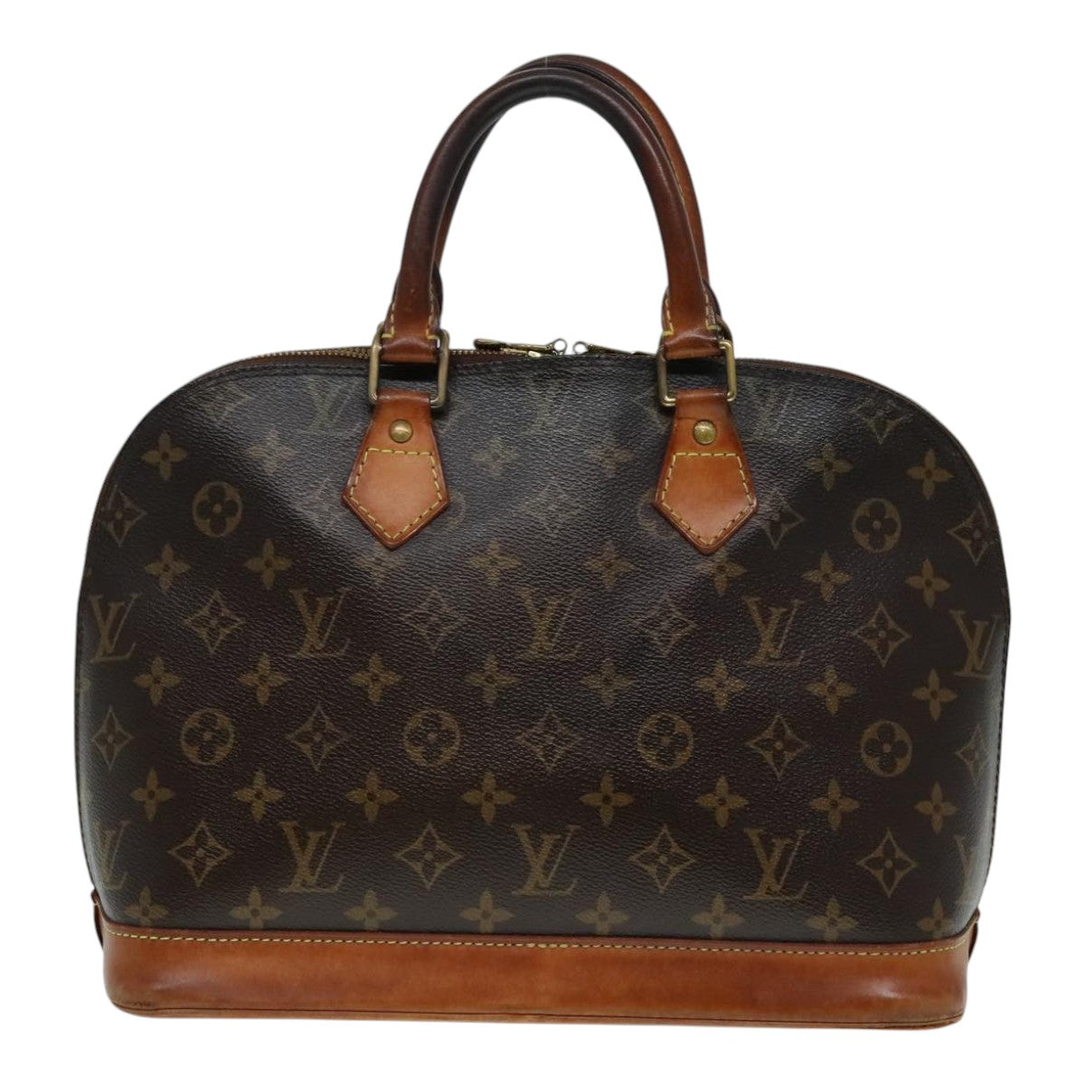 LOUIS VUITTON Monogram Alma Hand Bag M51130 LV Auth 92793