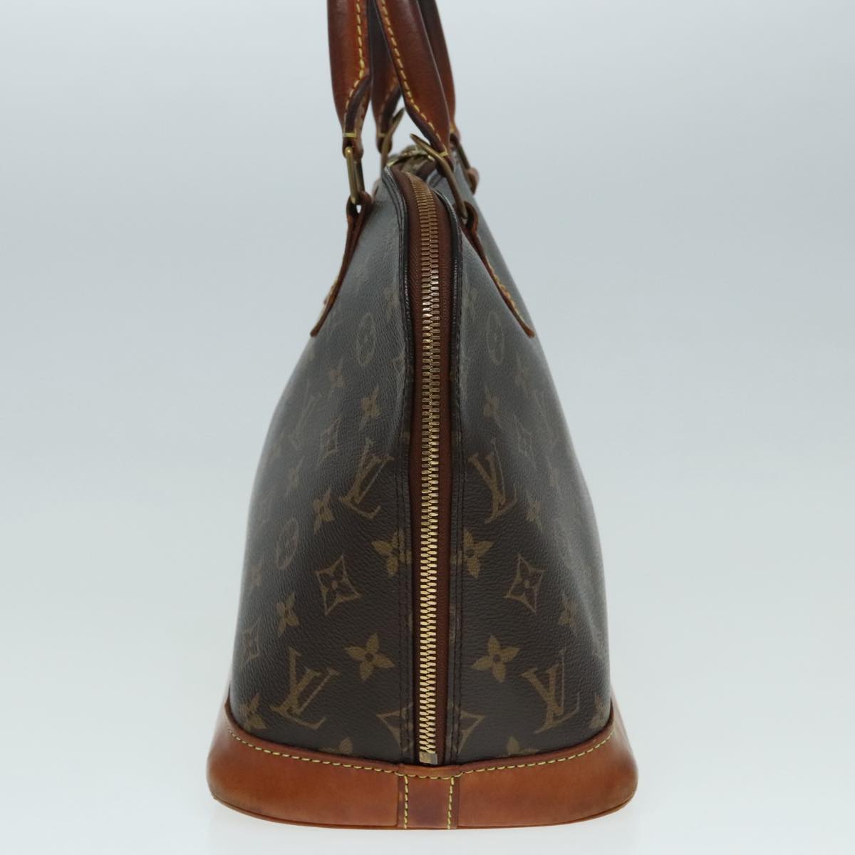 LOUIS VUITTON Monogram Alma Hand Bag M51130 LV Auth 92793