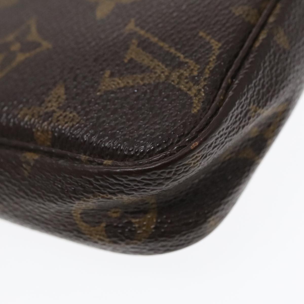 LOUIS VUITTON Monogram Pochette Accessoires Pouch M51980 LV Auth 92824