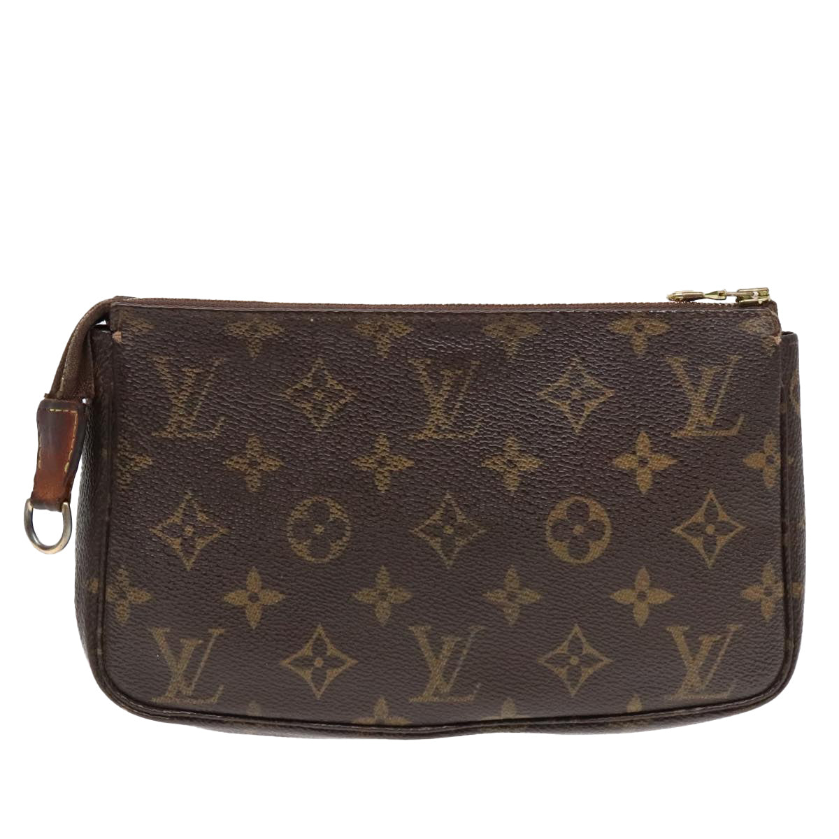 LOUIS VUITTON Monogram Pochette Accessoires Pouch M51980 LV Auth 92824