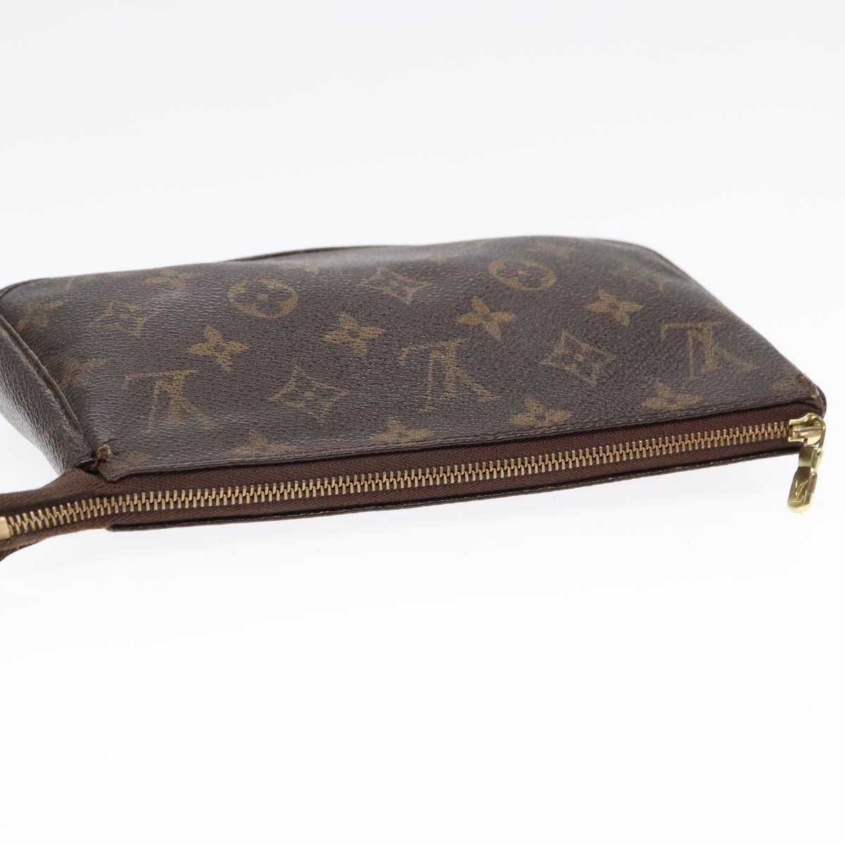 LOUIS VUITTON Monogram Pochette Accessoires Pouch M51980 LV Auth 92824