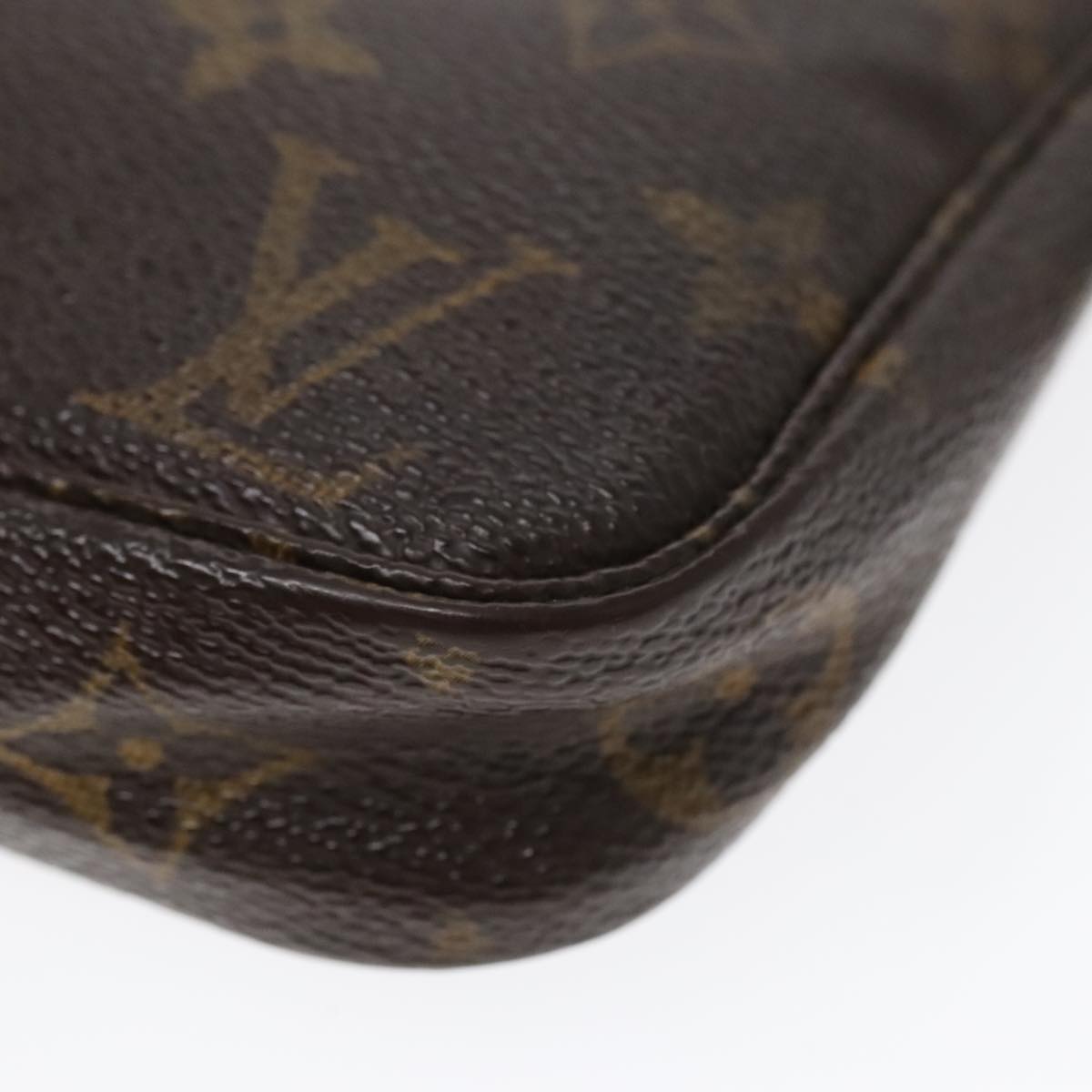 LOUIS VUITTON Monogram Pochette Accessoires Pouch M51980 LV Auth 92824