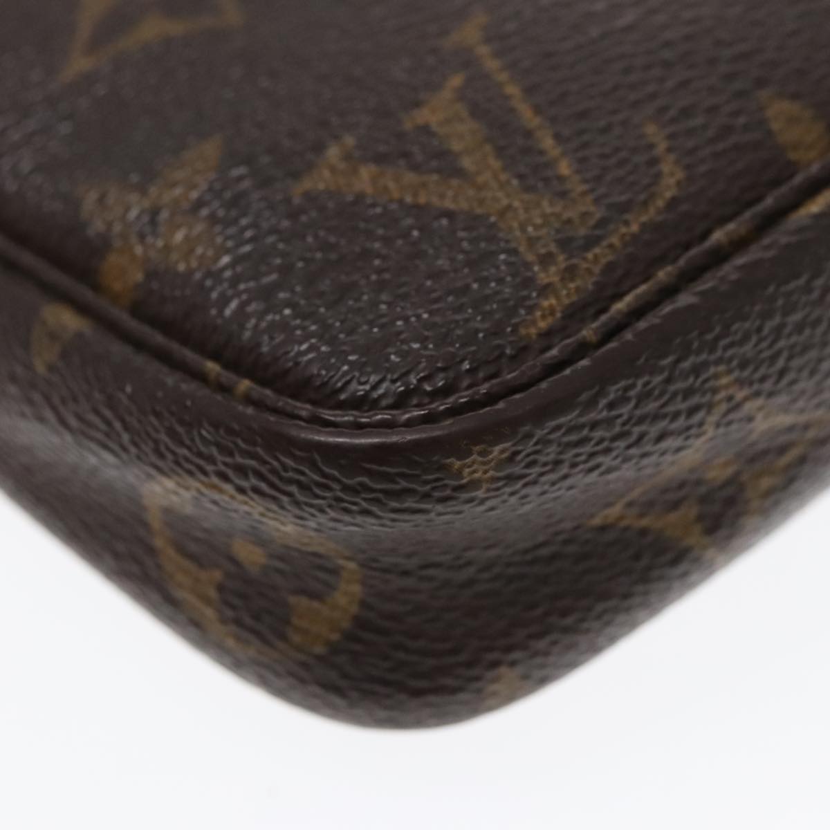 LOUIS VUITTON Monogram Pochette Accessoires Pouch M51980 LV Auth 92824