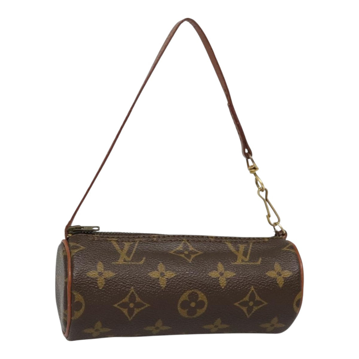 LOUIS VUITTON Monogram Papillon Pouch LV Auth 92842