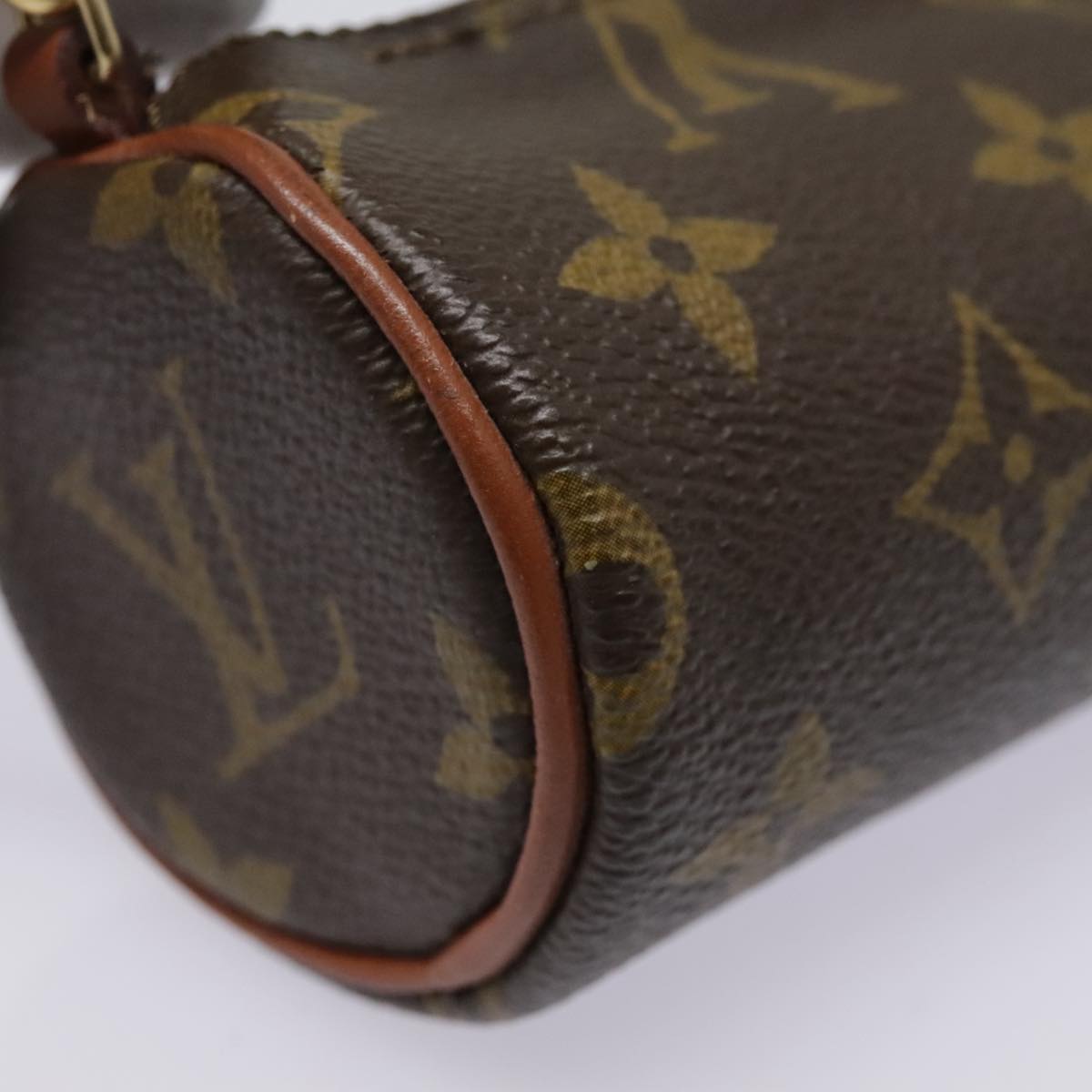 LOUIS VUITTON Monogram Papillon Pouch LV Auth 92842