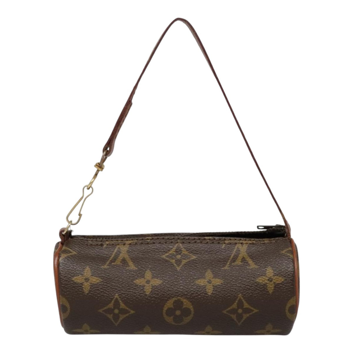 LOUIS VUITTON Monogram Papillon Pouch LV Auth 92842